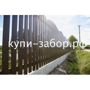 Деревянный забор